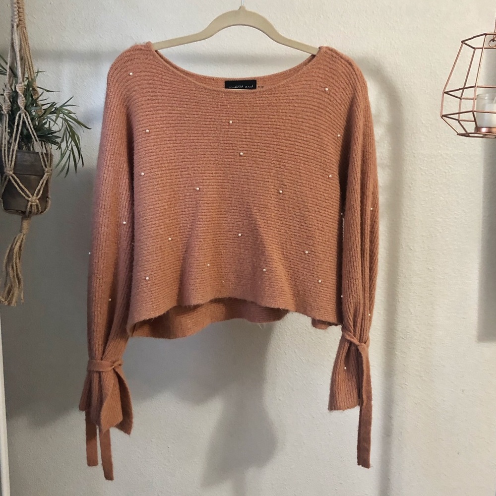 Mauve & Pearl Sweater